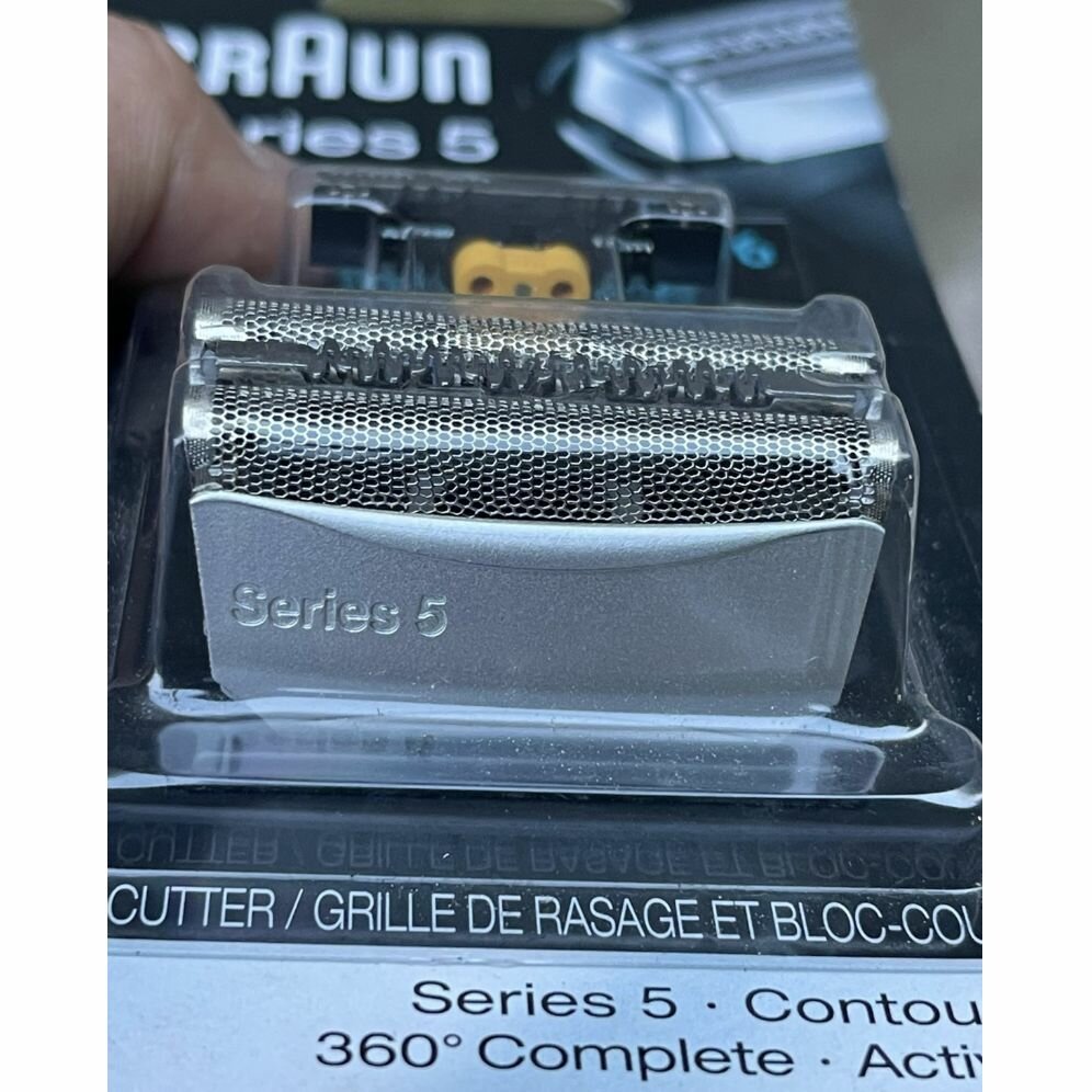 Сетка и режущий блок для электробритв Braun Series 5 51S/ нерж. сталь — фото 1