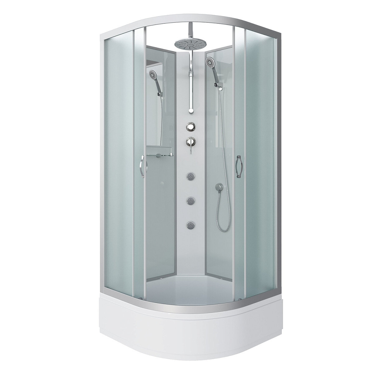 Душевая кабина Niagara Classic NG-3301-14BKTG 90х90 с гидромассажем
