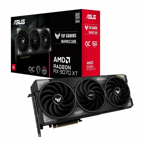 Видеокарта ASUS TUF-RX9070XT-O16GGAMING 114777₽