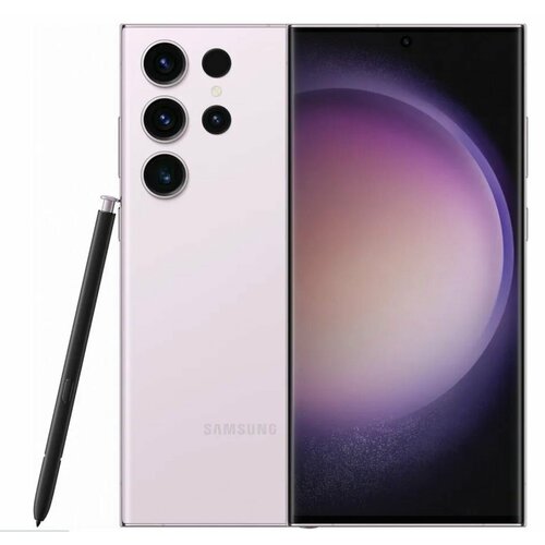 Смартфон Samsung Samsung Galaxy S23 Ultra SM-S918N100 поддержка русского языка 1SIM-карта12256 ГБ фиолетовый 66300₽