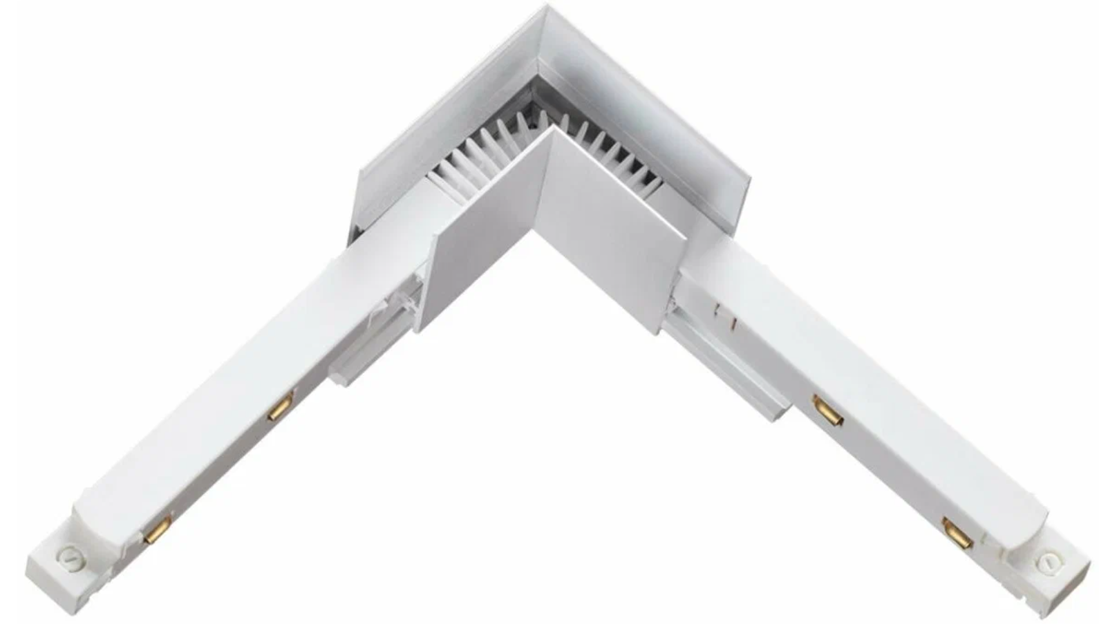 Соединитель с токопроводом для шинопровода L-образный IP20 48V FLUM 135121 SHINO