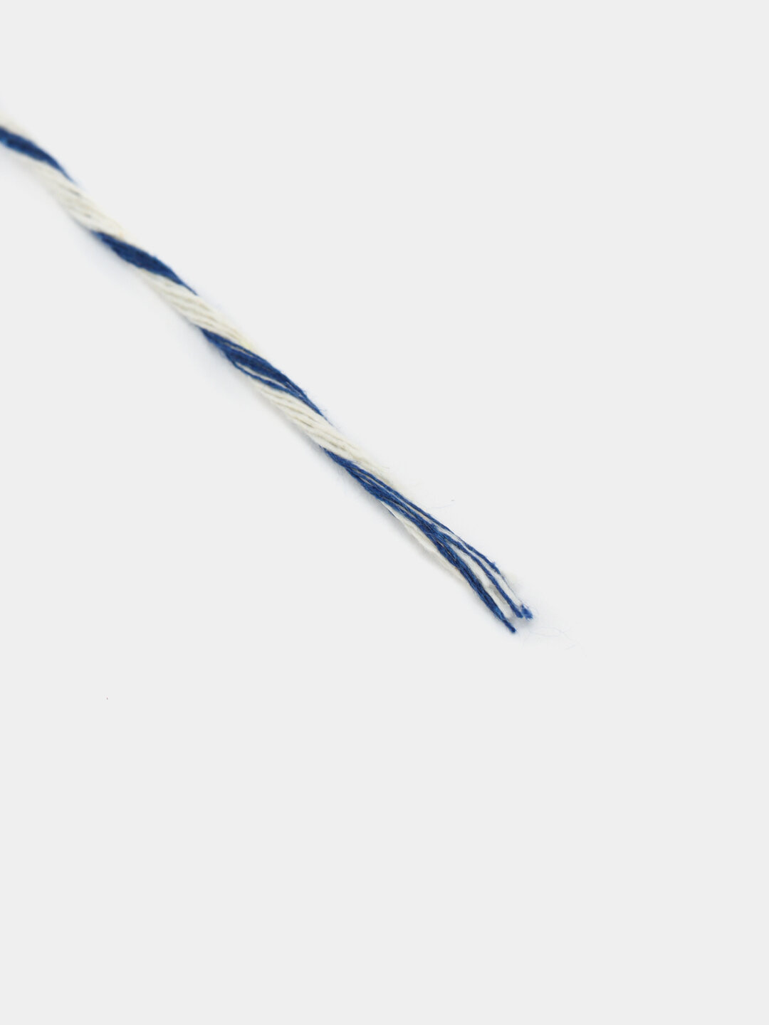 Шнур хлопковый, 200 м, для рукоделия и макраме, упаковки, Синий — фото 1