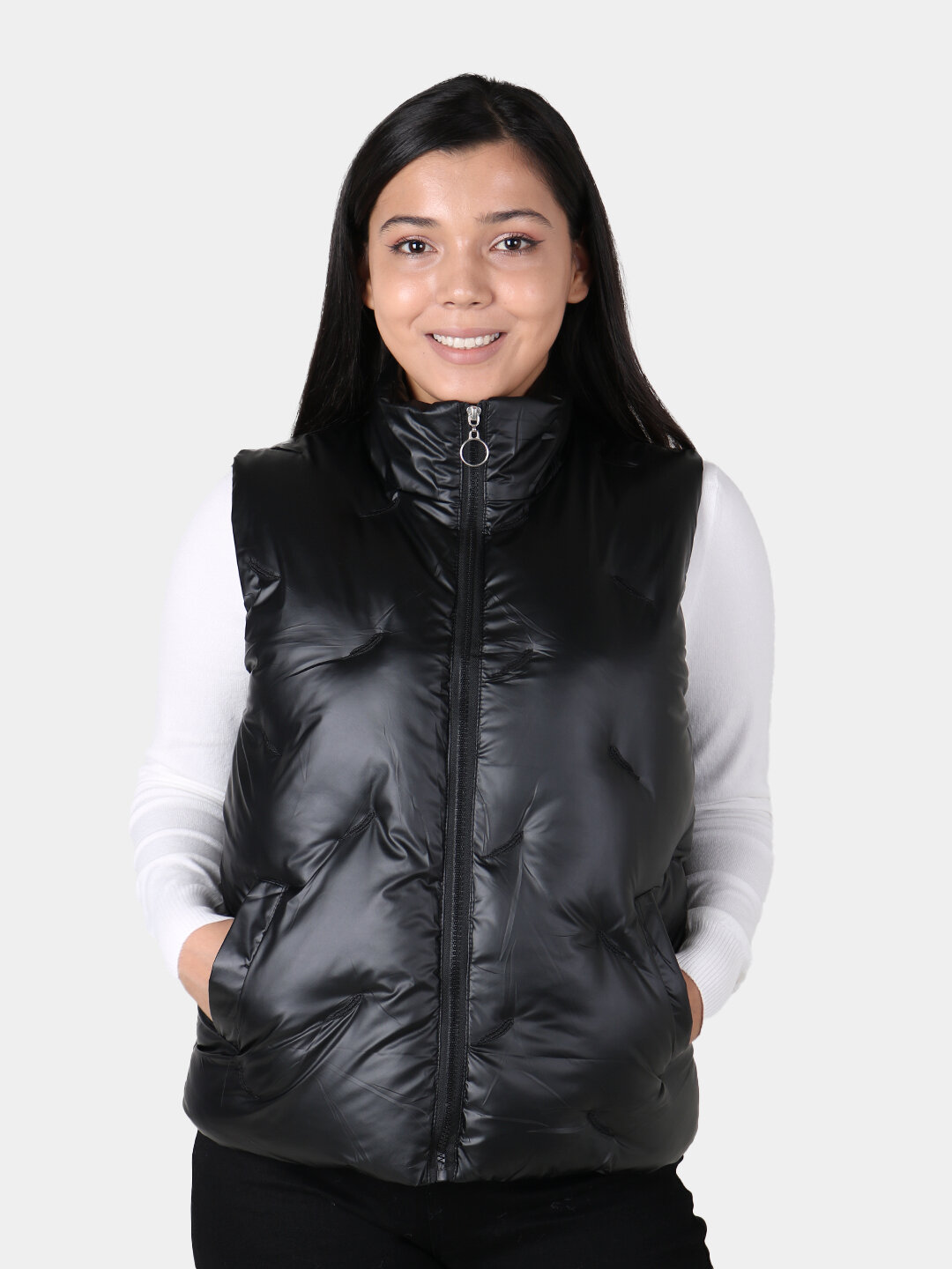 Жилет спортивный , размер One Size, черный — фото 1