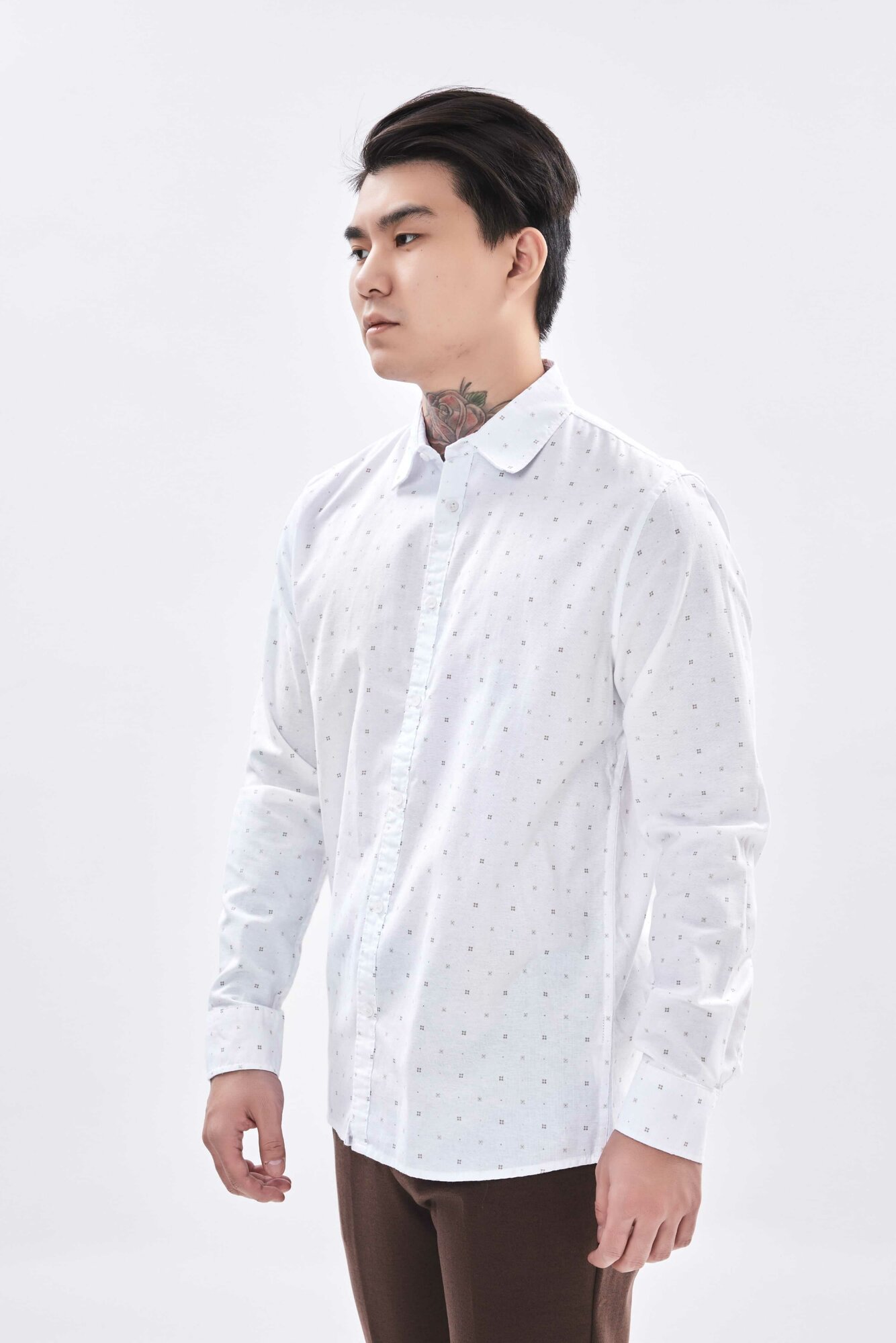 Рубашка TERRA PRO, размер M, white — фото 1