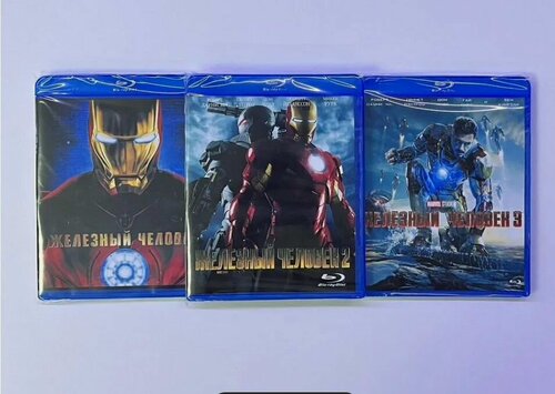 Изображение товара Железный человек. Blu-ray коллекция фильмов