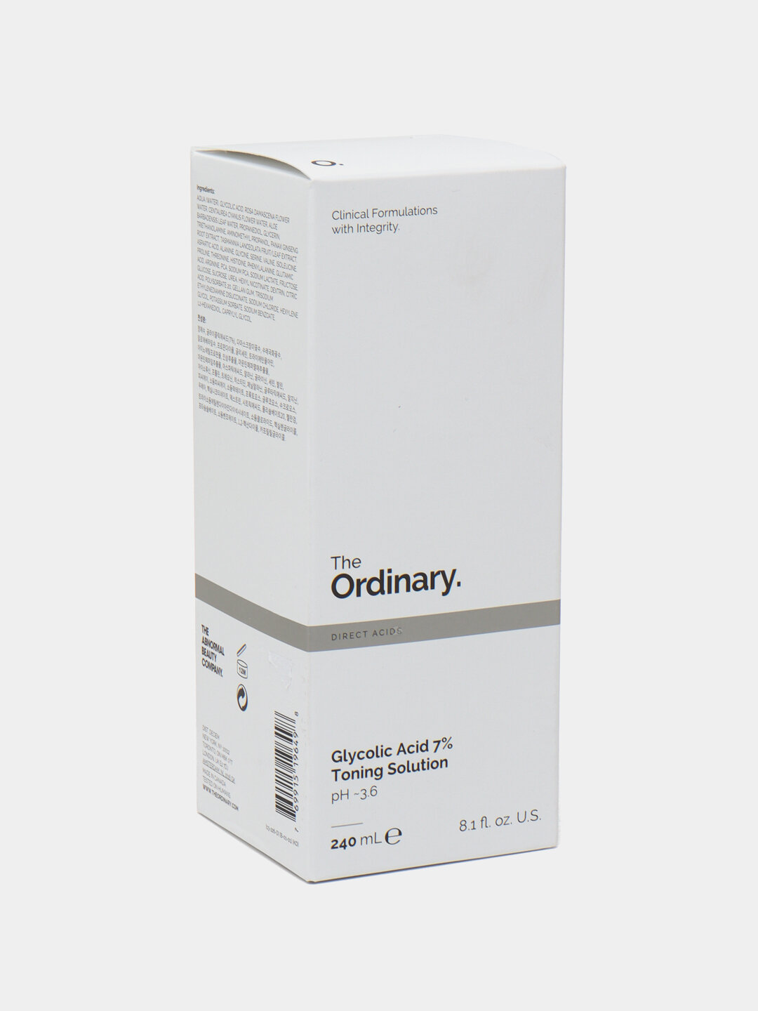 The Ordinary Тоник с 7% гликолевой кислотой The Ordinary Glycolic Acid 7% Toning Solution, 240ml