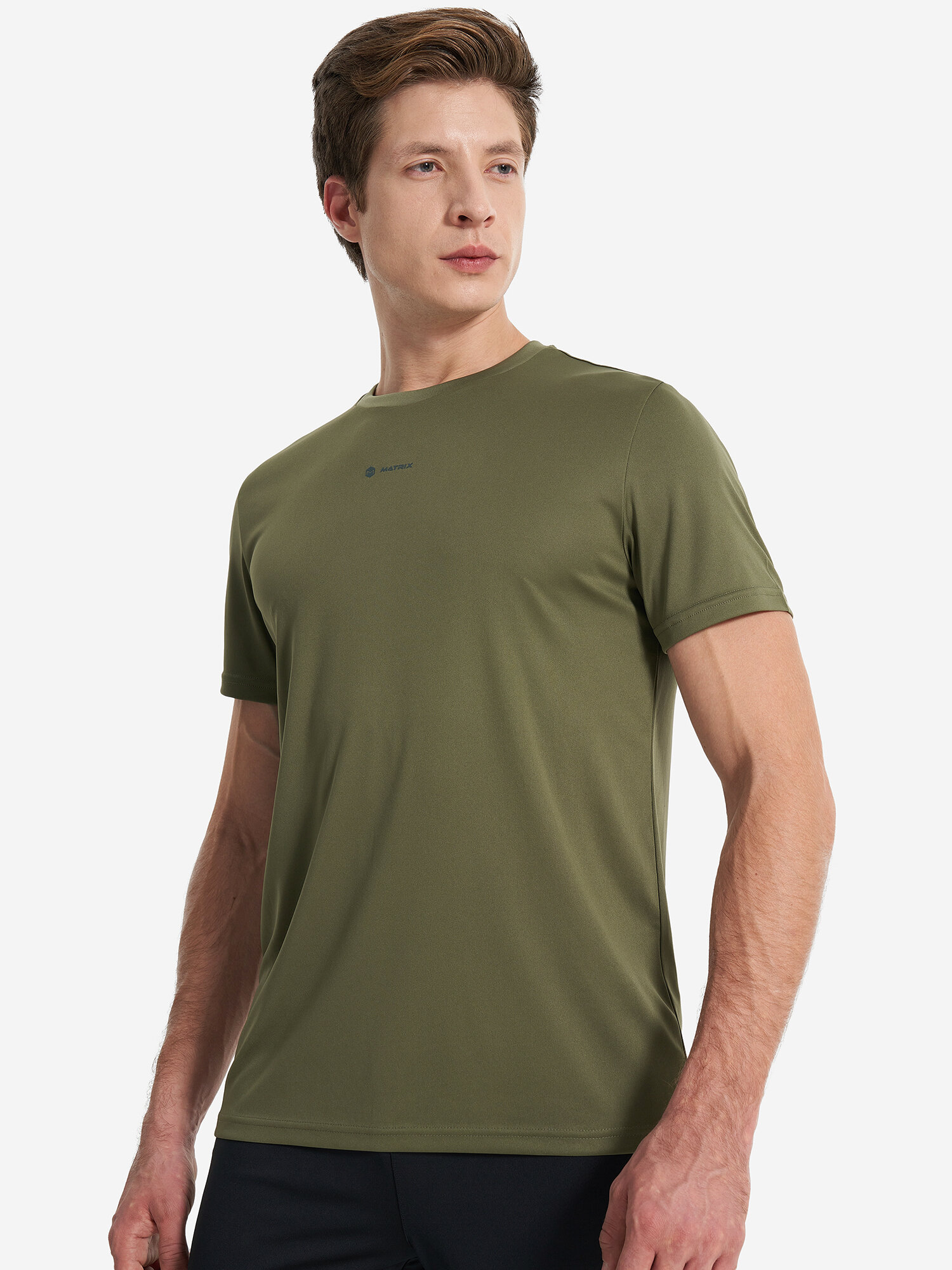 Футболка MATRIX SPORT MPM T-shirt, размер 46, милитари — фото 1