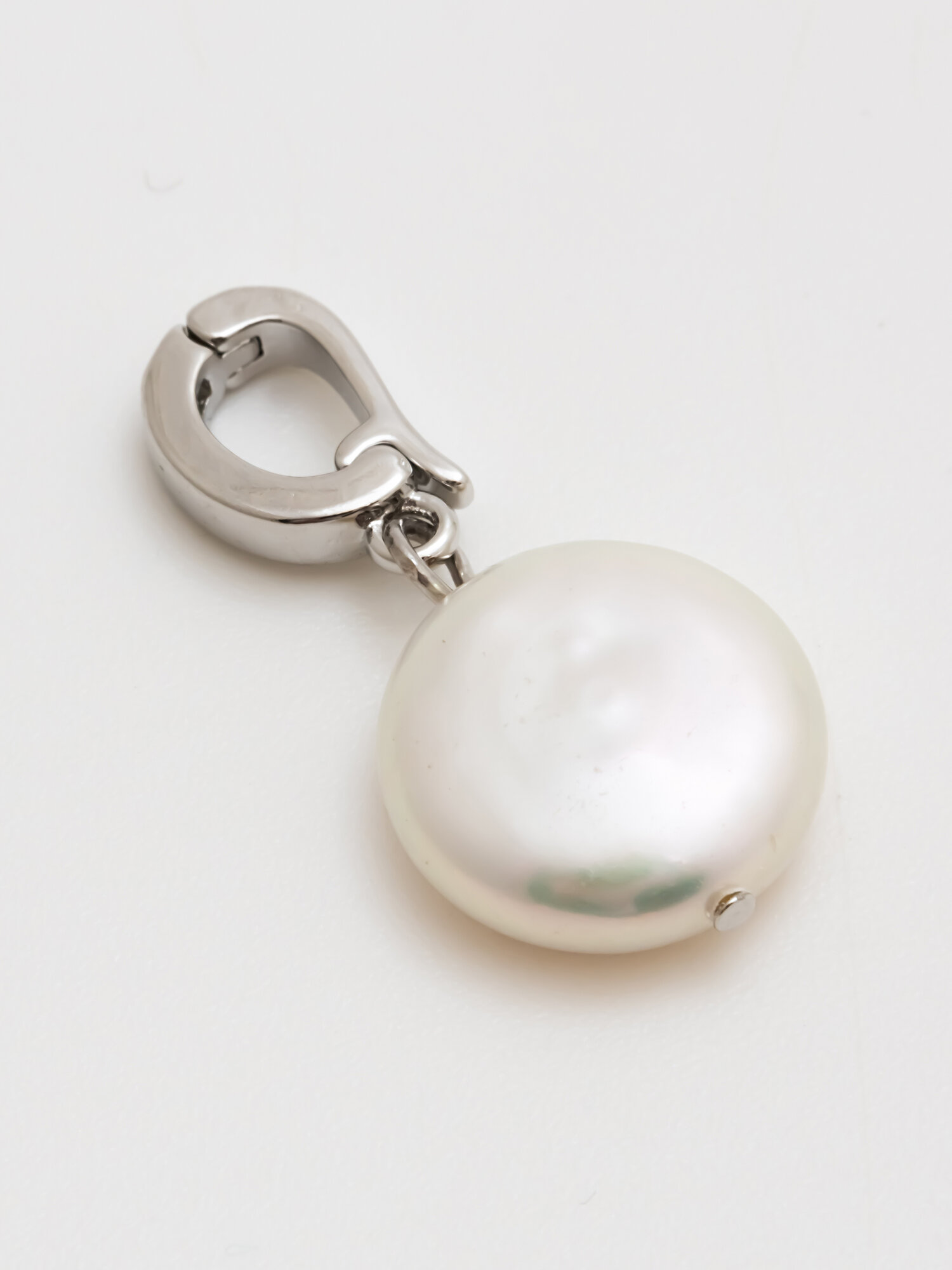 Подвеска ЖемАрт, жемчуг культивированный, жемчуг пресноводный культивированный