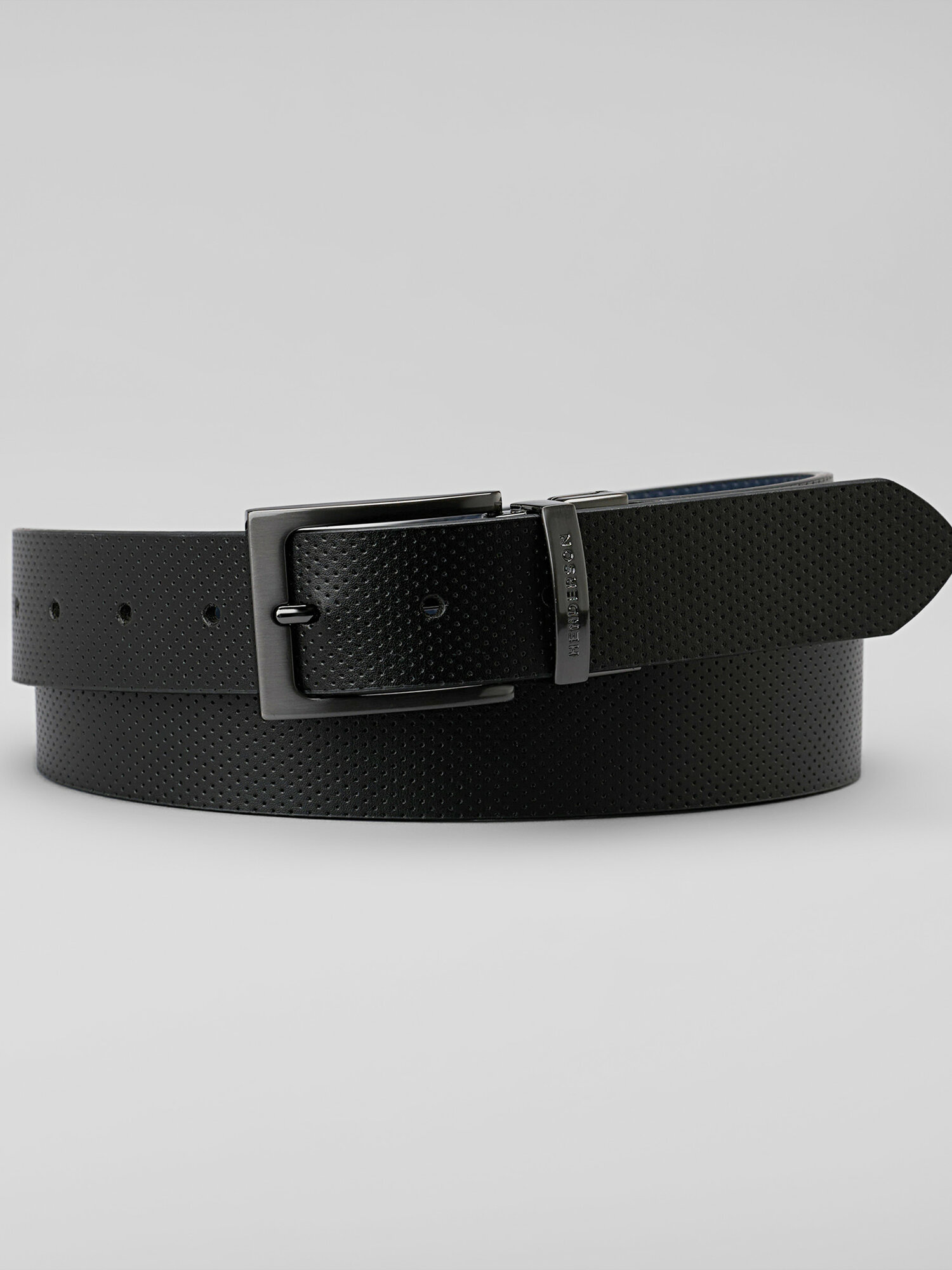 Ремень HENDERSON для мужчин, размер 125, черный