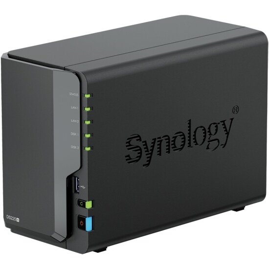 Сетевой накопитель Synology DS225+ без HDD