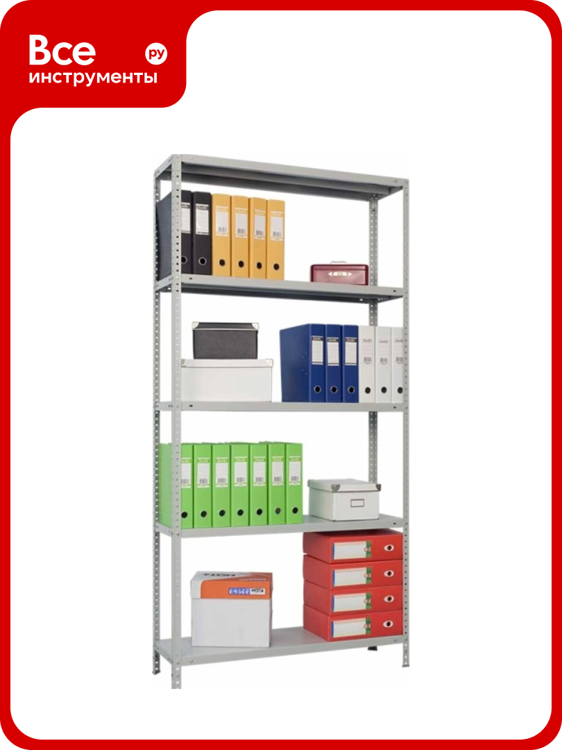 Стеллаж практик MS 185/100х40/4 S24199154402