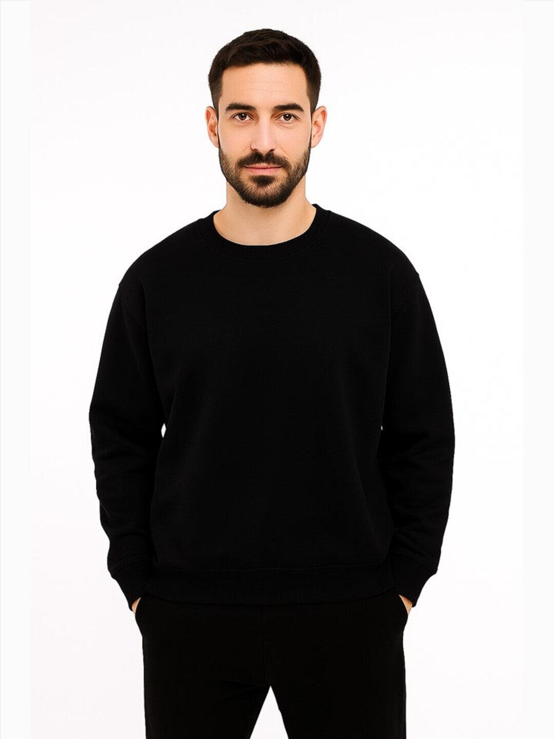 Свитшот размер XXL, , черный