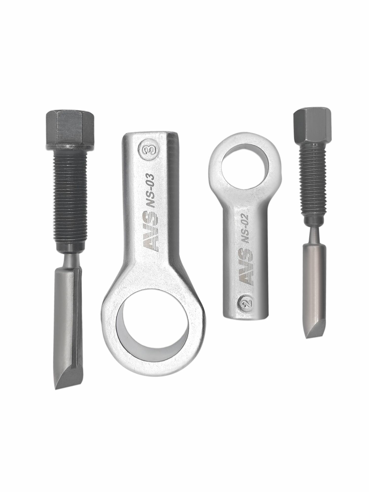 Набор гайколомов AVS NS-05, высокоуглеродистая сталь, 12-22мм, 2 шт — фото 1