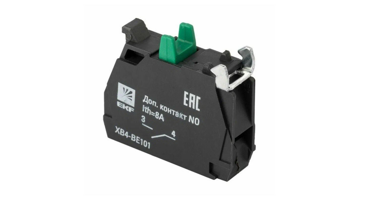 Контакт дополнительный NO зел. PROxima EKF XB4-BE101