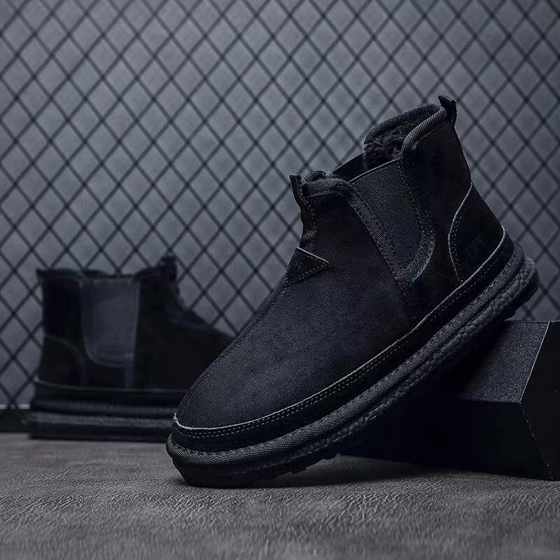 Угги зимние, полуклассические сапоги, теплые с мехом