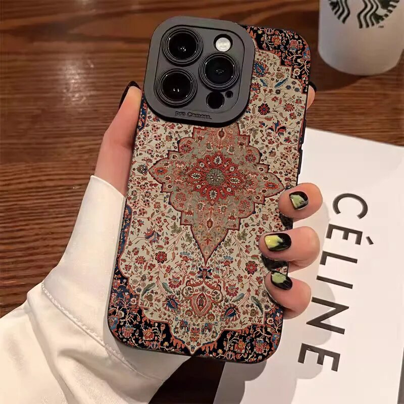 Чехол на iPhone 16 Pro Max с персидским ковром, цвет 2