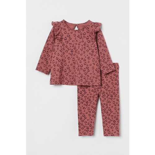 Комплект одежды H&M, размер 74, розовый