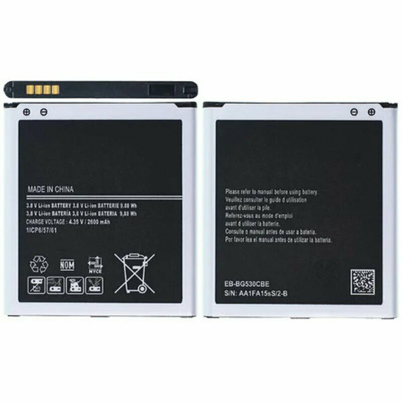 Аккумулятор EB-BG530CBE 2600 mAh для Samsung Galaxy J3 2016 / SM-J320 / Galaxy Gand Prime SM-G530 / SM-J500