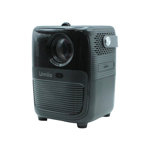 Проектор UMIIO lingbo К2K1 HDMI для приставки и компьютера Wi-Fi 5G Bluetooth с штативом черный 780000₽