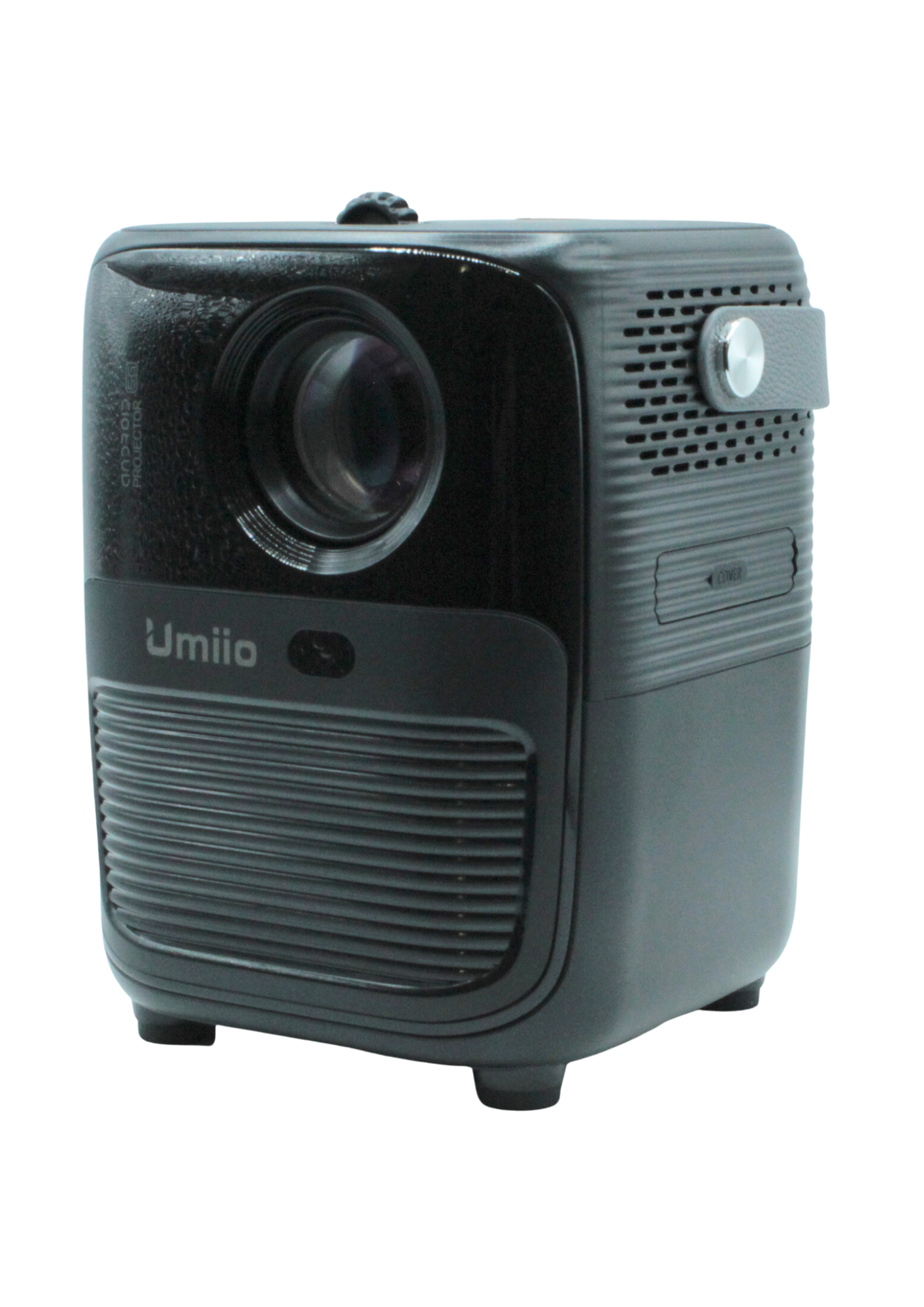 Проектор UMIIO lingbo К2/K1 HDMI для приставки и компьютера Wi-Fi 5G Bluetooth с штативом черный