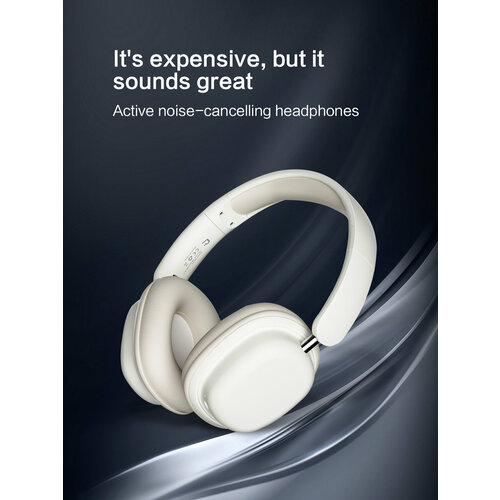 Беспроводная Bluetooth-гарнитура с шумоподавлением и микрофоном с длительным сроком службы белый 189900₽