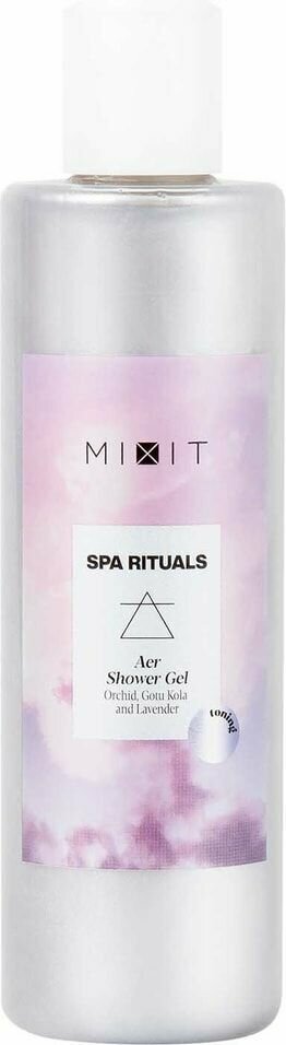 Гель для душа MiXiT Spa Rituals Aer Shower Gel Тонизирующий с экстрактами орхидеи и готу колы 250мл - фото №8