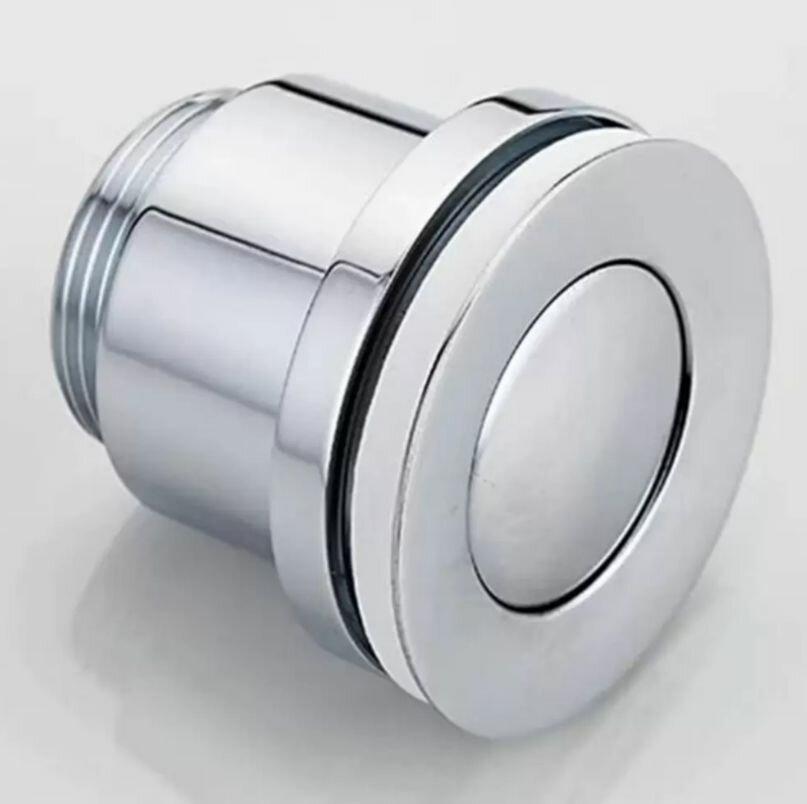 фото Донный клапан для раковины (автомат) Фрап F61 хром