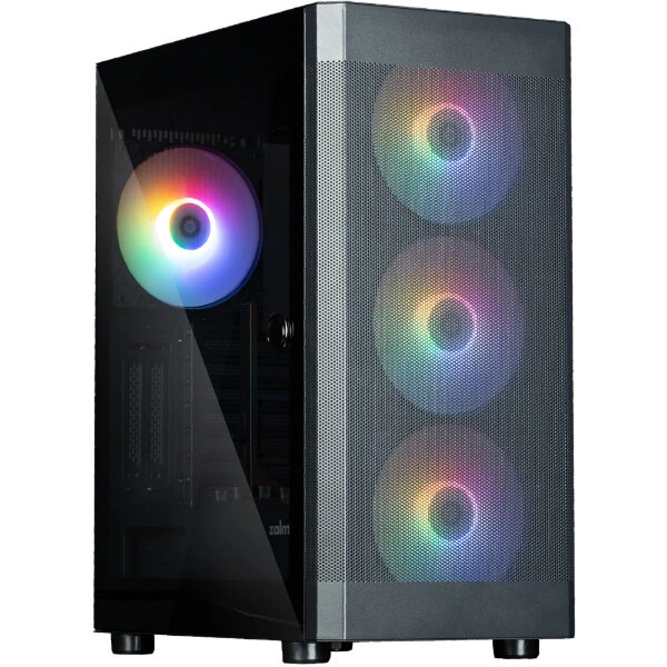 Корпус MidiTower Zalman i4 TG (без блока питания) (Zalman i4 TG)