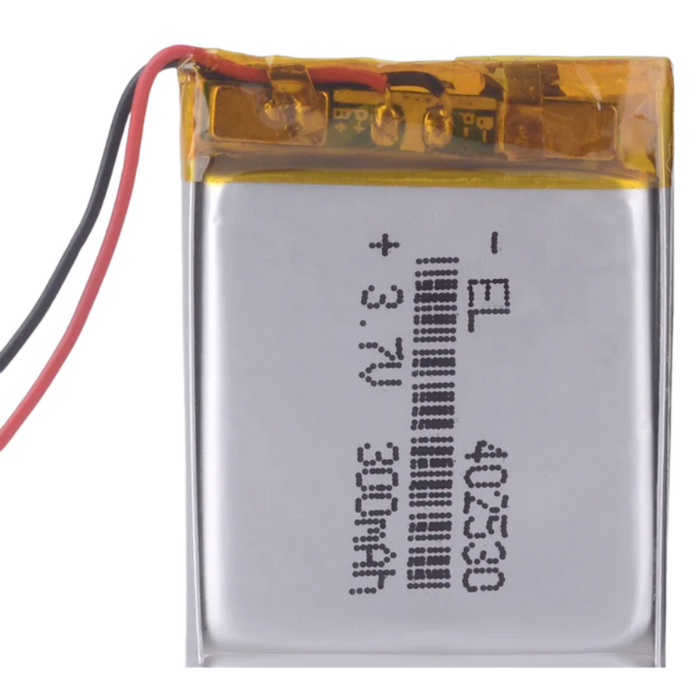 Аккумулятор (батарея) 402530 300mah 37v (30х25х4 мм)