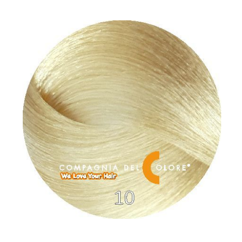 COMPAGNIA DEL COLORE краска для волос 100 МЛ AMMONIA FREE 10