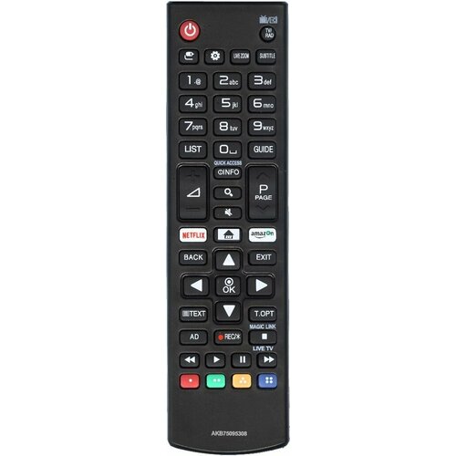 Пульт для LG AKB75095308 / AKB75375608 для телевизора Smart TV пульт huayu для телевизора lg akb75095308 akb75375608 smart tv с функциями netflix и amazon
