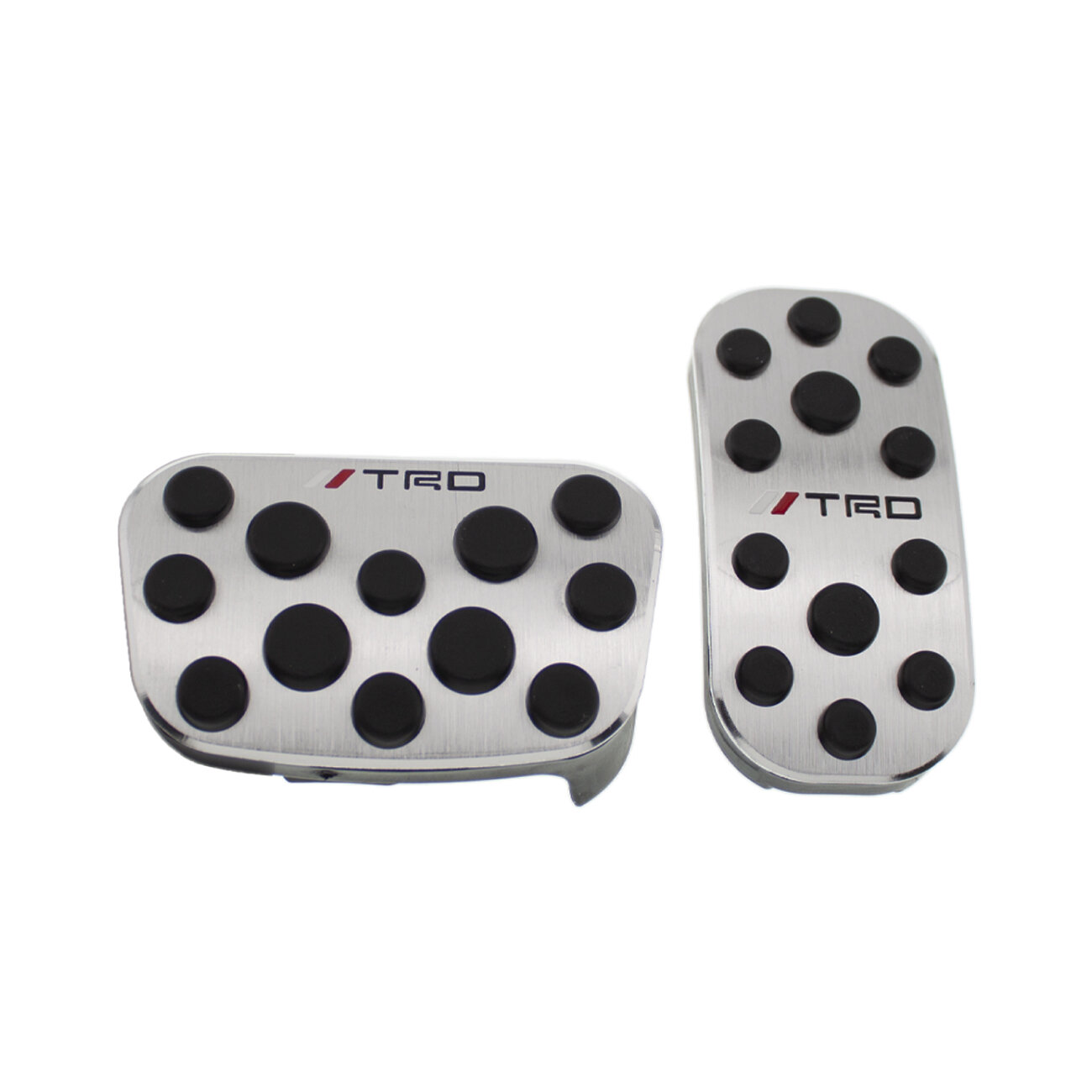 Накладки на педали для Toyota TRD без сверления 2 шт