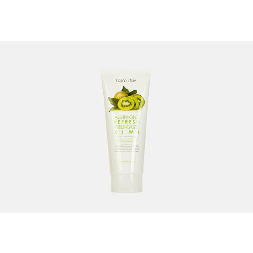 Пилинг гель с экстрактом киви farm stay all-in-one whitening peeling gel kiwi пилинг гель для лица с экстрактом киви и муцина улитки snail all in one whitening peeling gel kiwi 180мл