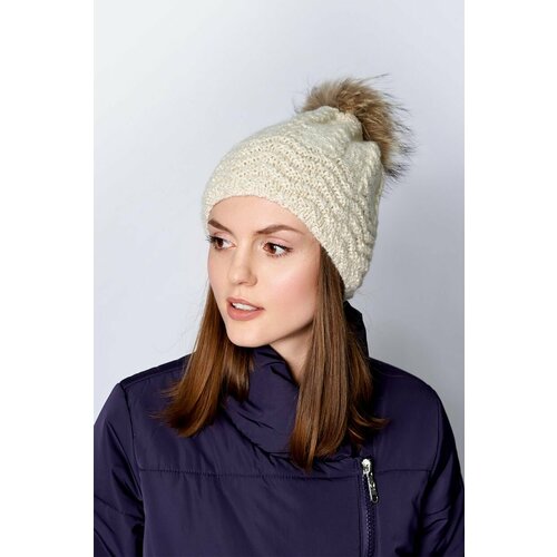 фото Шапка baon, размер 56, белый