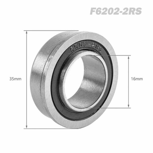Подшипник для садовой тачки 16*35*11 мм