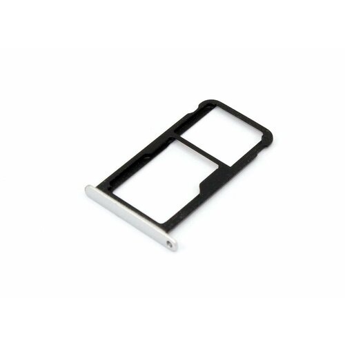 Лоток для SIM-карты Huawei P9 Lite 2017 серебристый лоток для sim карты huawei gr3 2017 серебристый