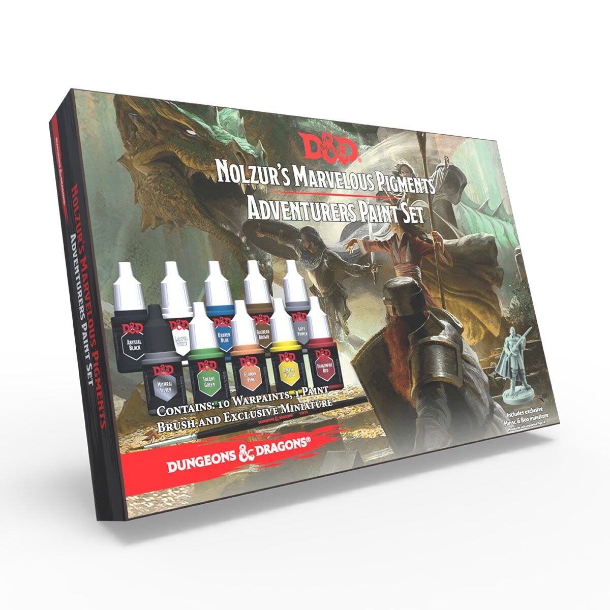 Набор акриловых красок Army Painter D&D Adventurers Paint Set (10 красок по 12 мл)