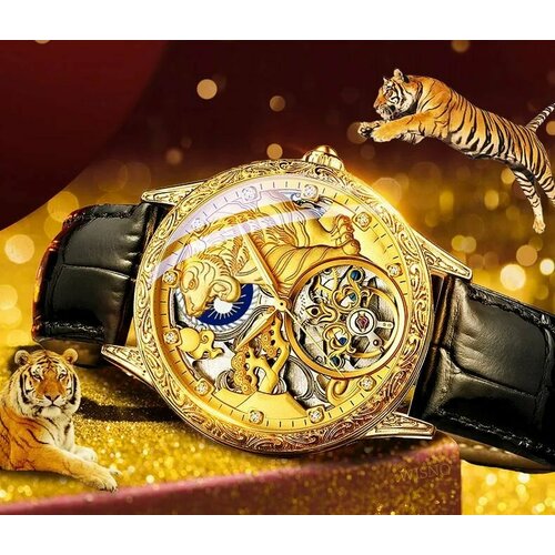 Наручные часы Chenxi, золотой мужские механические часы chenxi светящиеся водонепроницаемые наручные часы с автоматической обмоткой и кожаным ремешком мужские спортивны