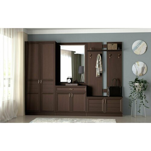 Прихожая Лира Дуб Нортон темный композиция №2