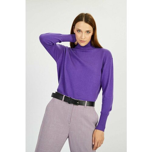 фото Водолазка baon, размер 44, фиолетовый