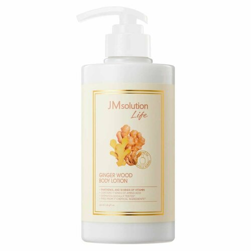 JMSolution Восстанавливающий лосьон с экстрактом имбиря и древесным ароматом Life Ginger Wood Body Lotion