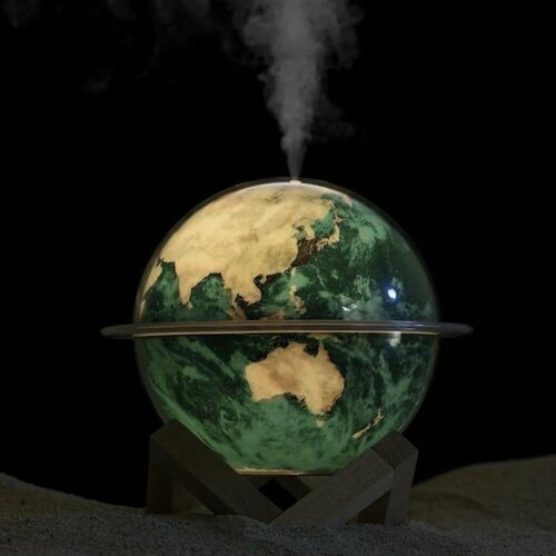 Увлажнитель воздуха ультразвуковой аромадиффузор ночник Планета коричневый 159900₽