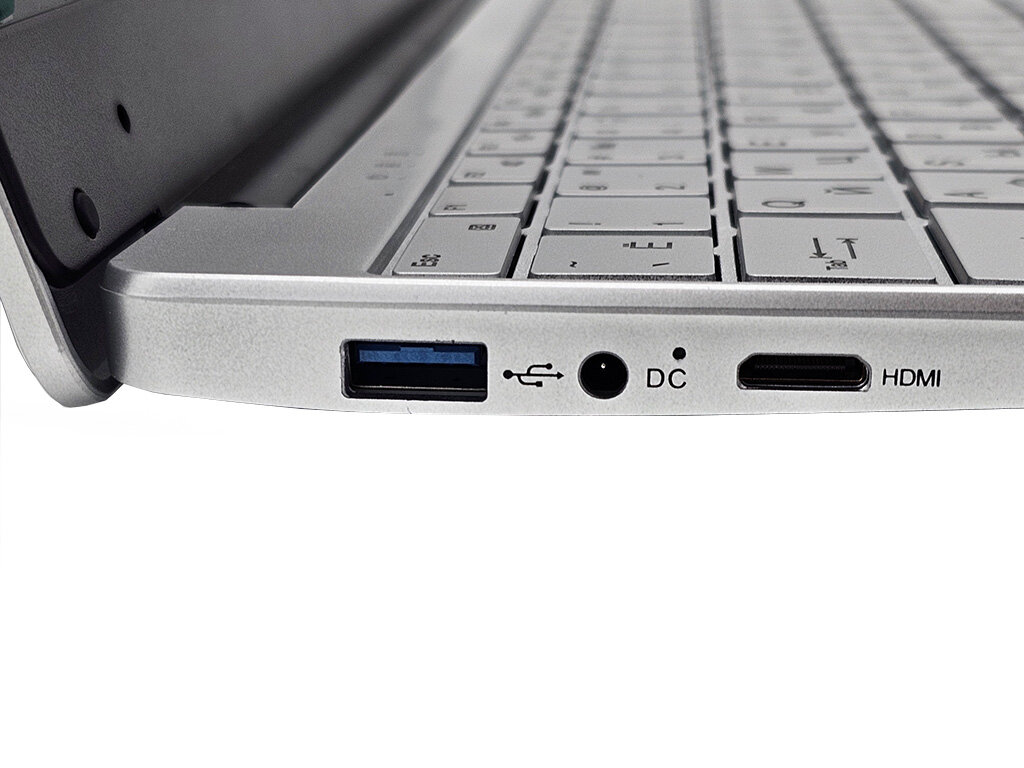 Ноутбук 15.6" Notebook Intel N5095 2.0 GHz, RAM 16GB, SSD 512GB, Intel UHD Graphics, WiFi, Bluetooth, Silver — фото 1