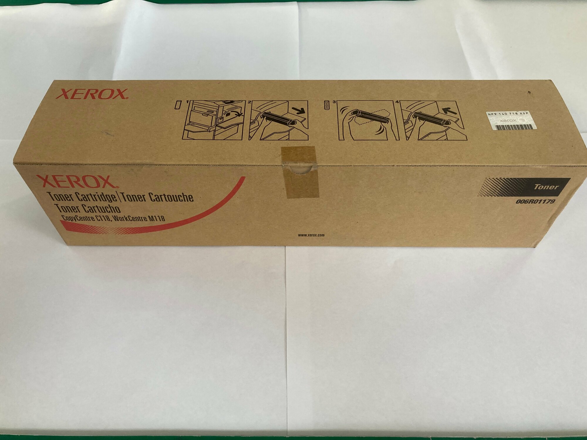 Тонер-картридж Xerox C118/M118/M118i 006R01179, 11000 стр, черный