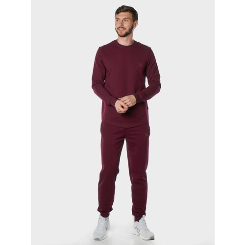 Костюм спортивный KATASONOV, размер 52, бордовый 2022 брендовая одежда модный мужской весенний высококачественный деловой костюм для отдыха мужской однотонный повседневный блейзер куртка