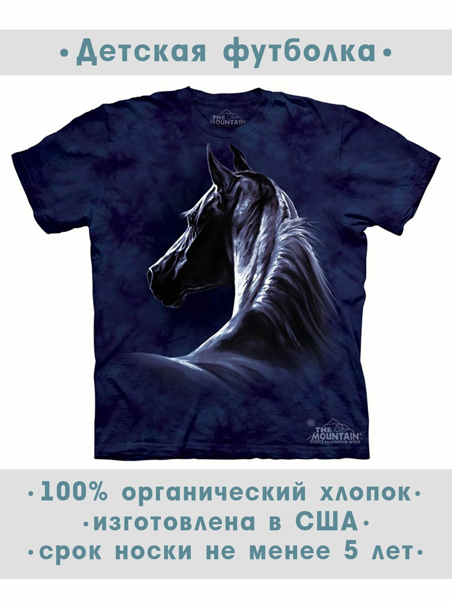 Футболка детская The Mountain "Moonlit"