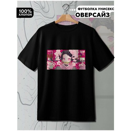 фото Футболка hypnotica, размер l, черный