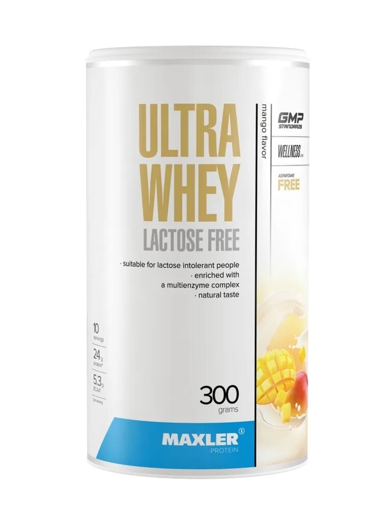 Maxler Ultra Whey Lactose Free 300 гр (Maxler) Манго