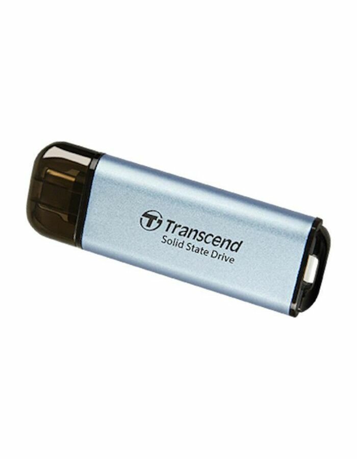 Внешний жесткий диск 2TB Transcend ESD300 TS2TESD300C голубой USB-C - фото №1