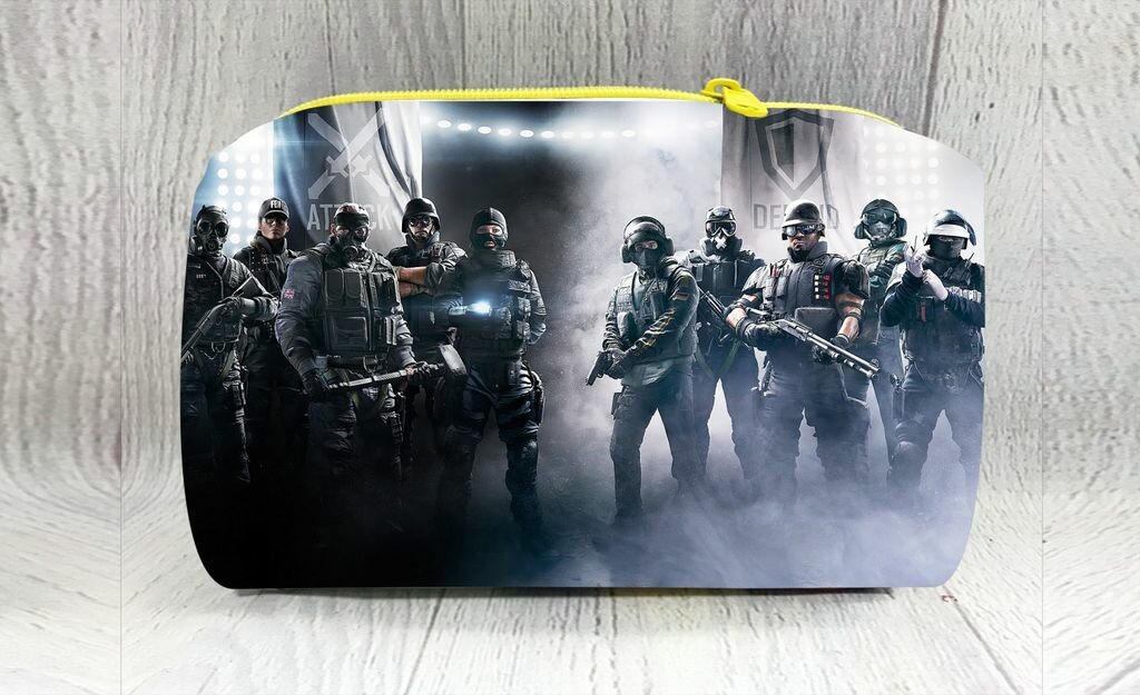 Пенал горизонтальный Tom Clancy’s Rainbow Six, Том Клэнси’с Реинбоу Сикс №6